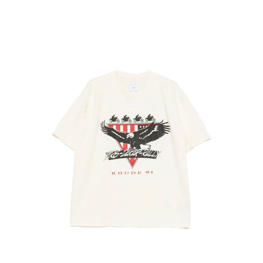 Rhude Neutrals T-Shirts & Vests - T-Shirts Men